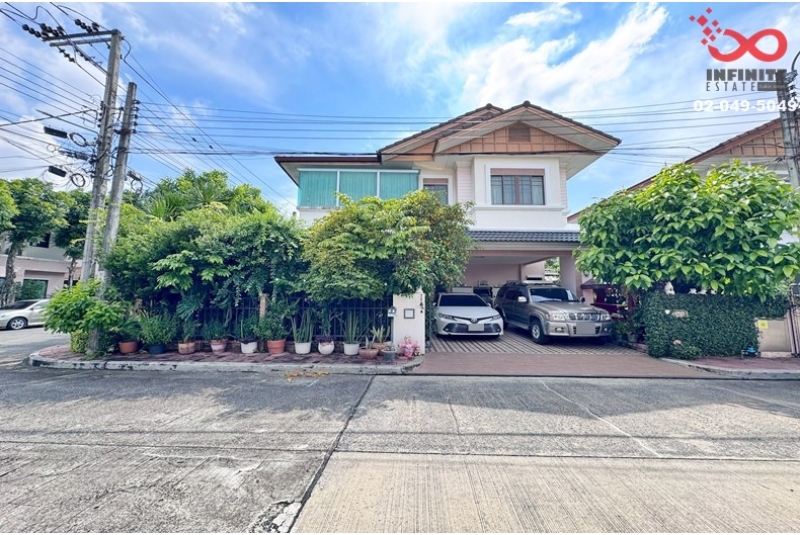 ขายบ้านเดี่ยว หลังมุม บุราสิริ สนามบินน้ำ รัตนาธิเบศร์ 2ชั้น 60ตร.วา 