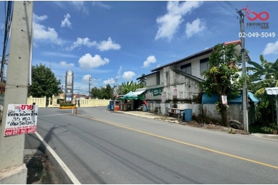 92364, ขายที่ดินพร้อมบ้าน 35ตรว.นครชัยศรี ติดถนน ใกล้วัดไทร ทำเลเด่น ราคาดี