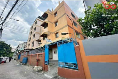 92358, ขายอพาร์ทเม้นท์ ประชาสงเคราะห์ 45 ใกล้ ม.หอการค้าไทย  ผู้เช่าเต็ม 4ชั้น 40ห้อง 89ตร.ว.