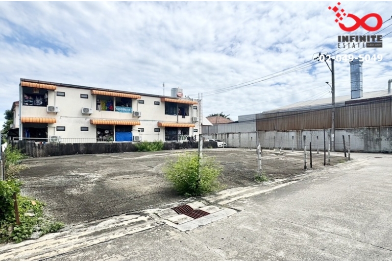 ขายที่ดิน 63 ตรว.นวลจันทร์ 48 ถมแล้ว แปลงมุม 