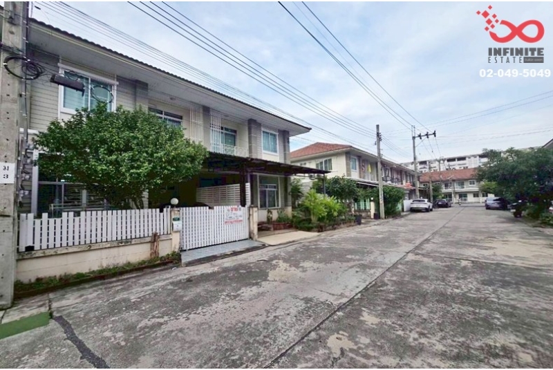 ขายทาวน์เฮ้าส์ รื่นฤดี 7 หทัยราษฎร์-รามอินทรา คลองสามวา ใกล้รถไฟฟ้าสีชมพู 2ชั้น 22 ตรว.