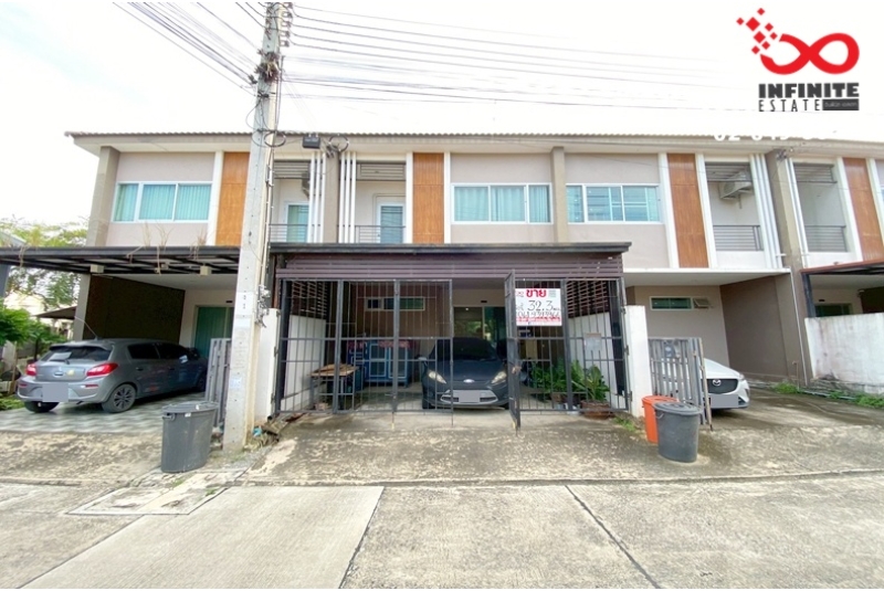 ขายทาวน์โฮม บ้านราชพฤกษ์ สุวรรณภูมิ ลาดกระบัง เฟส5 2ชั้น 32ตรว. ถนนฉลองกรุง