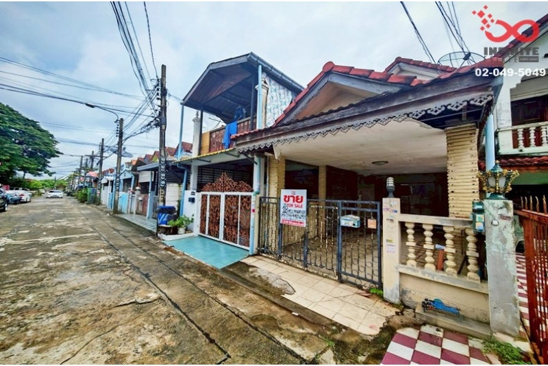 ขายทาวน์เฮาส์ 2ชั้น ม.เลิศอุบล วัชรพล 18ตรว.ซอยร่วมมิตรพัฒนา