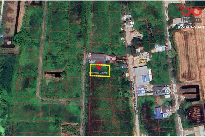 ขายที่ดิน 124ตร.ว. คลองถนน กาญจนาภิเษก บางใหญ่ นนทบุรี