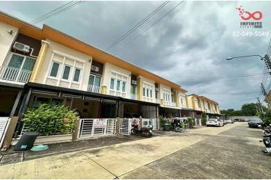 91847, ขายทาวน์โฮม โกลเด้นทาวน์ 2 อ่อนนุช-ลาดกระบัง ใกล้สุวรรณภูมิ 2ชั้น 16.4ตร.ว.