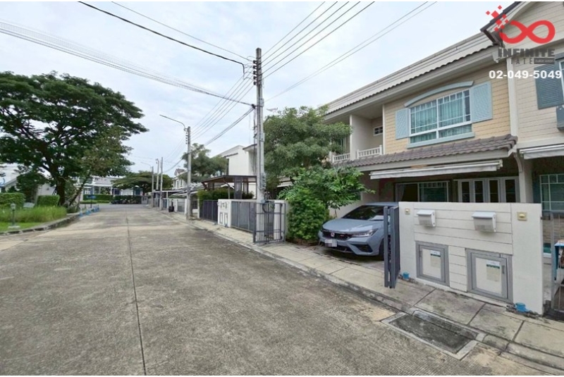 ให้เช่าทาวน์เฮาส์ 2ชั้น 18ตรว.อินดี้ 2 บางนา กม.7 บางพลี สมุทรปราการ 