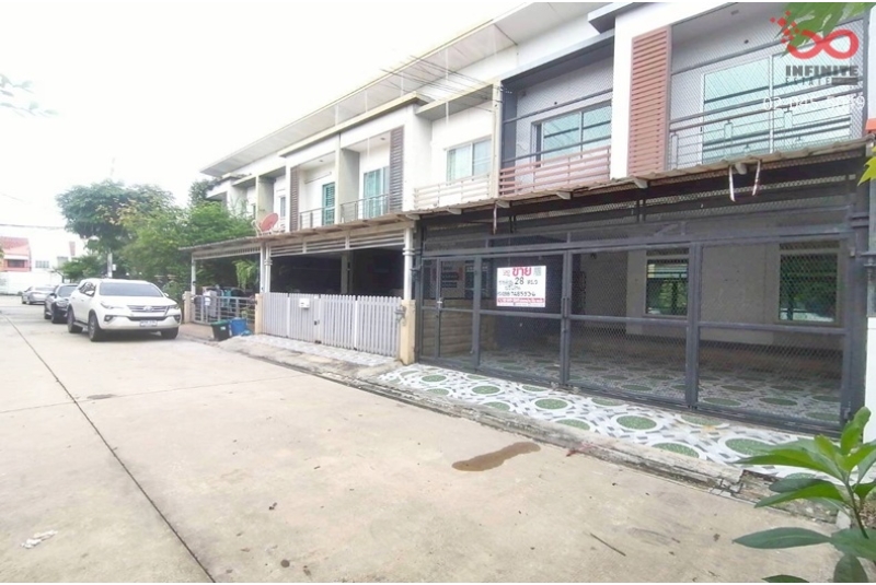 ขายทาวน์โฮม 2ชั้น ฮาบิเทีย วงแหวน-รามอินทรา 28ตรว.หลังริม ต่อเติมครบ