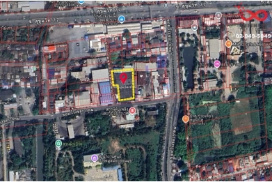 92473, ขายที่ดิน 1-1-44 ไร่ พร้อมโกดัง อ่อนนุช 86 เหมาะธุรกิจรีไซเคิล