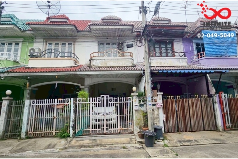 ขายทาวน์เฮ้าส์ 16ตรว. มนวดีพาร์ค วัดลาดปลาดุก บางใหญ่ ใกล้ Central WestGate 