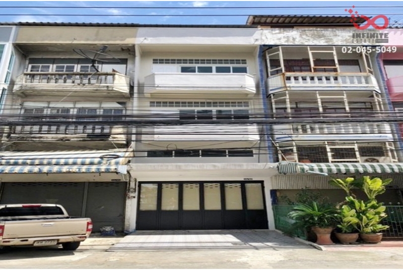 ให้เช่าอาคารพาณิชย์ 3.5ชั้น กำแพงเพชร 6 แจ้งวัฒนะ ใกล้ศูนย์ราชการ