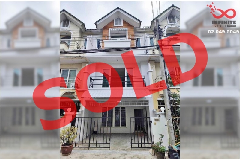 ขายทาวน์โฮม 3ชั้น 20ตรว.ม.สิทธารมย์ รามอินทรา 45 รีโนเวทใหม่ ใกล้รถไฟฟ้า/ทางด่วน