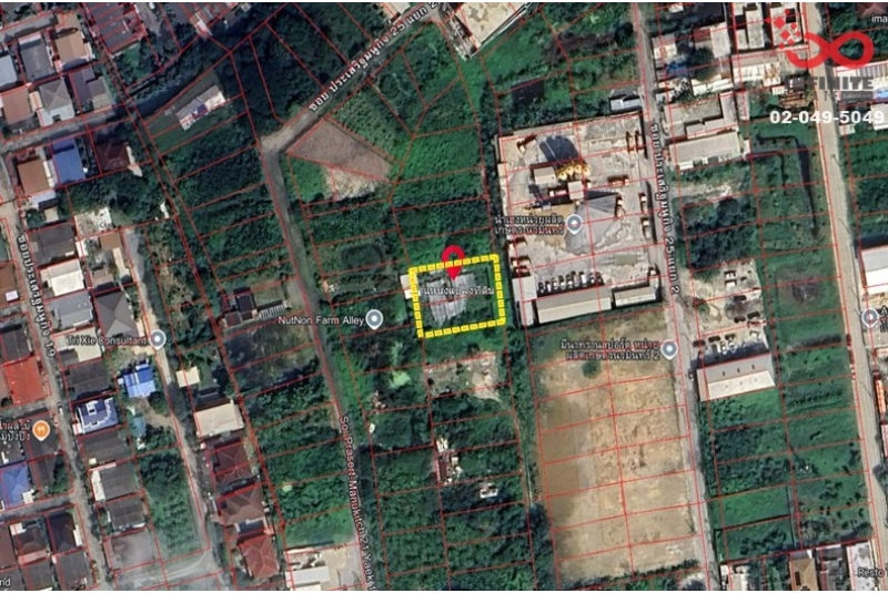 ขายที่ดิน 209ตร.วา ประเสริฐมนูกิจ 21(เกษตร-นวมินทร์) ใกล้ทางด่วน