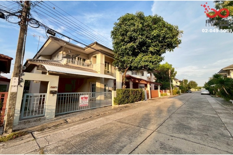 ขายบ้านเดี่ยว ปรีชา ร่มเกล้า 50 ตรว. ใกล้ MRT มีนบุรี 2 สาย ต่อเติมครัว-โรงรถ