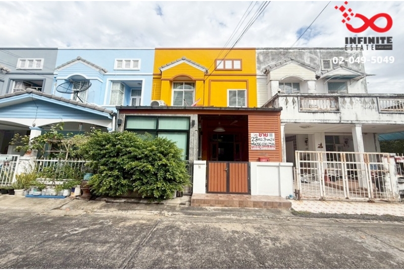 ขายทาวน์เฮ้าสน์ หมู่บ้านณัฐกานต์ สายไหม64  2ชั้น 21ตรว.  