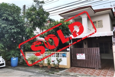 บ้านแฝด หลังมุม หมู่บ้านธนารมย์ สายไหม-หทัยราษฏร์