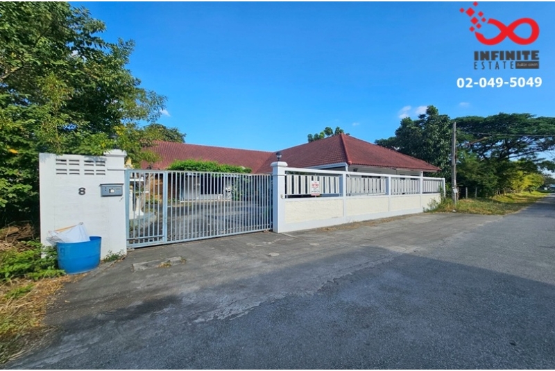 ขายบ้านเดี่ยว 1ชั้น  128ตรว.พฤกษชาติ รามคำแหง 118 สะพานสูง