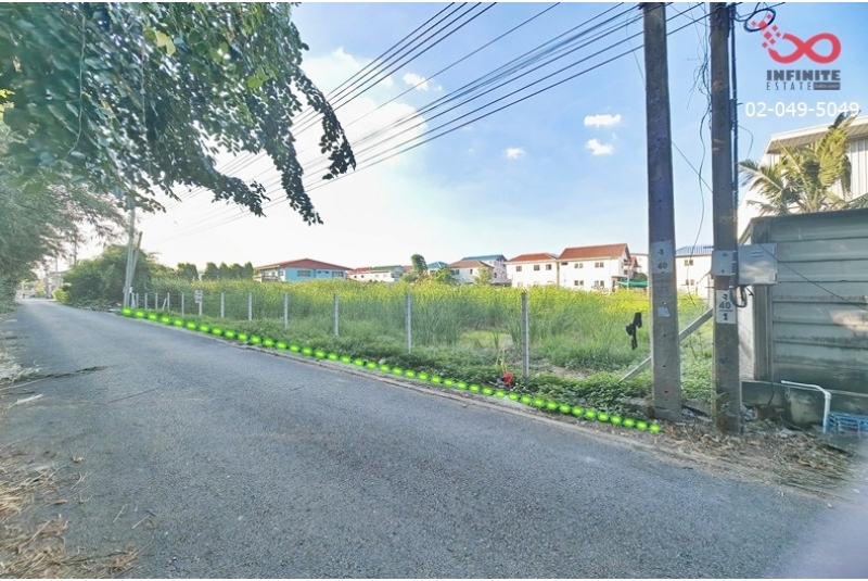 ขายที่ดิน 400 ตรว. กรุงเทพกรีฑา 37 ใกล้มอเตอร์เวย์ กรุงเทพ-ชลบุรี