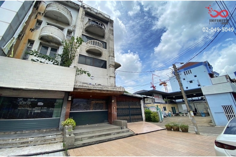 ให้เช่าอาคารพาณิชย์หลังมุม 4.5ชั้น 39ตร.วา ติดถนนบรมราชชนนี ใกล้ MRT บางยี่ขัน