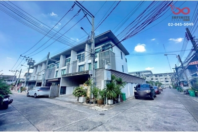 92743, ขายทาวน์โฮม โคซี่ โชคชัย 4 หลังมุม 3ชั้น 30ตร.วา บ้านสวย พร้อมอยู่