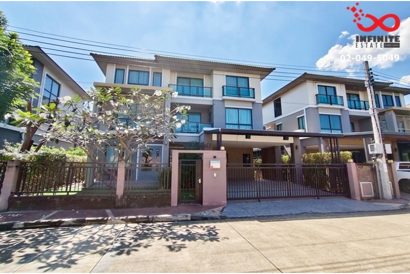 ให้เช่าบ้านเดี่ยว 3ชั้น 58ตรว.หมู่บ้านภัสสร สรงประภา ดอนเมือง 