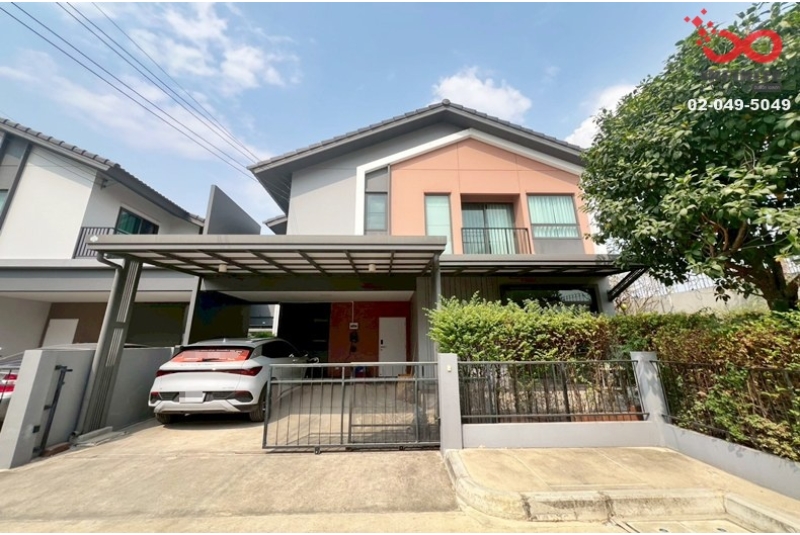 ขายบ้าน 2ชั้น อณาสิริ ราชพฤกษ์ 346 ปทุมธานี หลังริม 42ตรว. สวยพร้อมอยู่