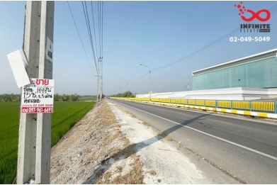 92837, ขายที่ดิน 15 ไร่ ติดทางหลวง 1009 ใกล้ Penta warehouse บางใหญ่ นนทบุรี